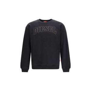 Diesel Black Cotton Men's Sweatshirt